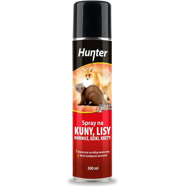 Spray na kuny, lisy, nornice 300ml Hunter