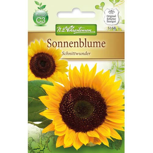 1 szt, Sonnenblume Schnittwunder - Samen: Ilość w opakowaniu: 1 Stück