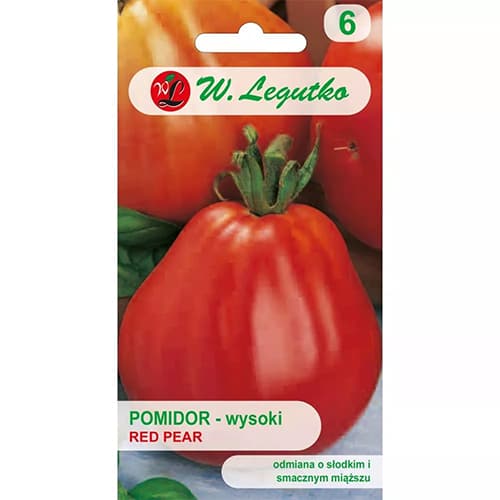 1 szt, Tomate Red Pear - Samen: Ilość w opakowaniu: 0.5 g