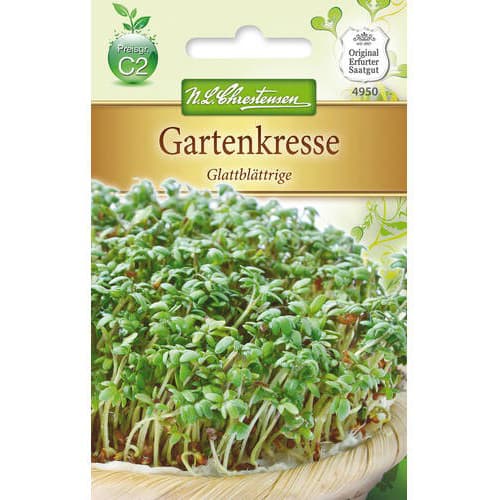 1 szt, Gartenkresse Glattblättrige - Samen: Ilość w opakowaniu: 1 Stück