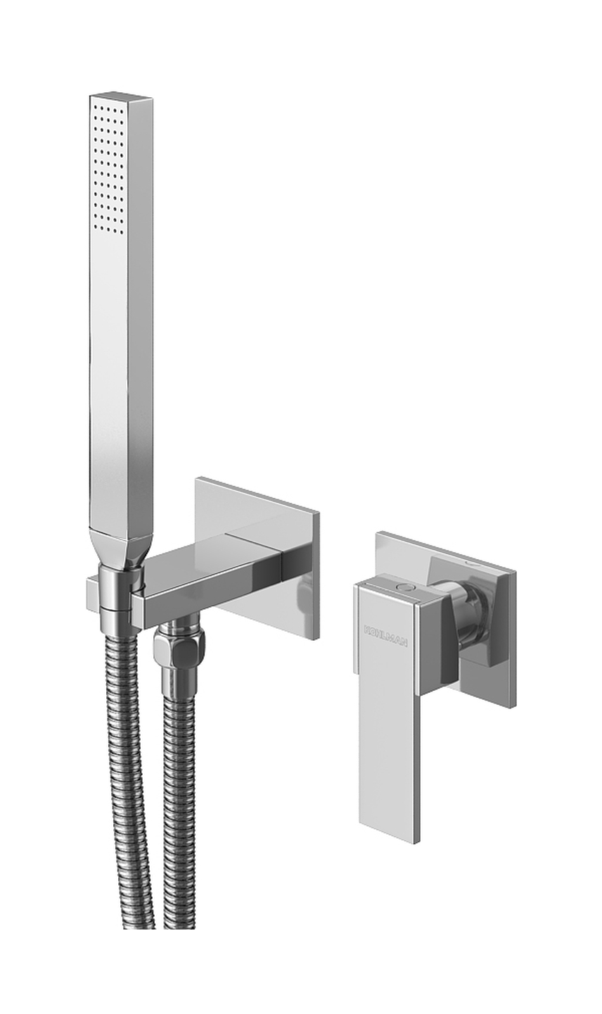 Kohlman Excelent bateria bidetowa podtynkowa chrom QW135H
