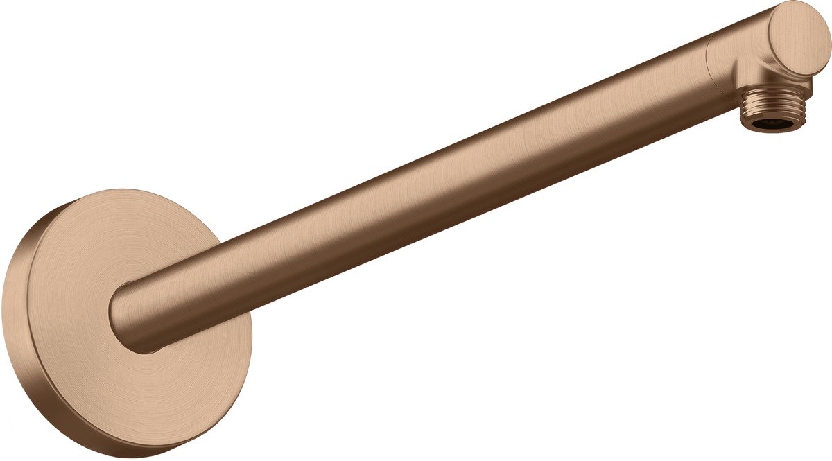 Axor ShowerSolutions ramię ścienne 39 cm czerwone złoto szczotkowane 26431310