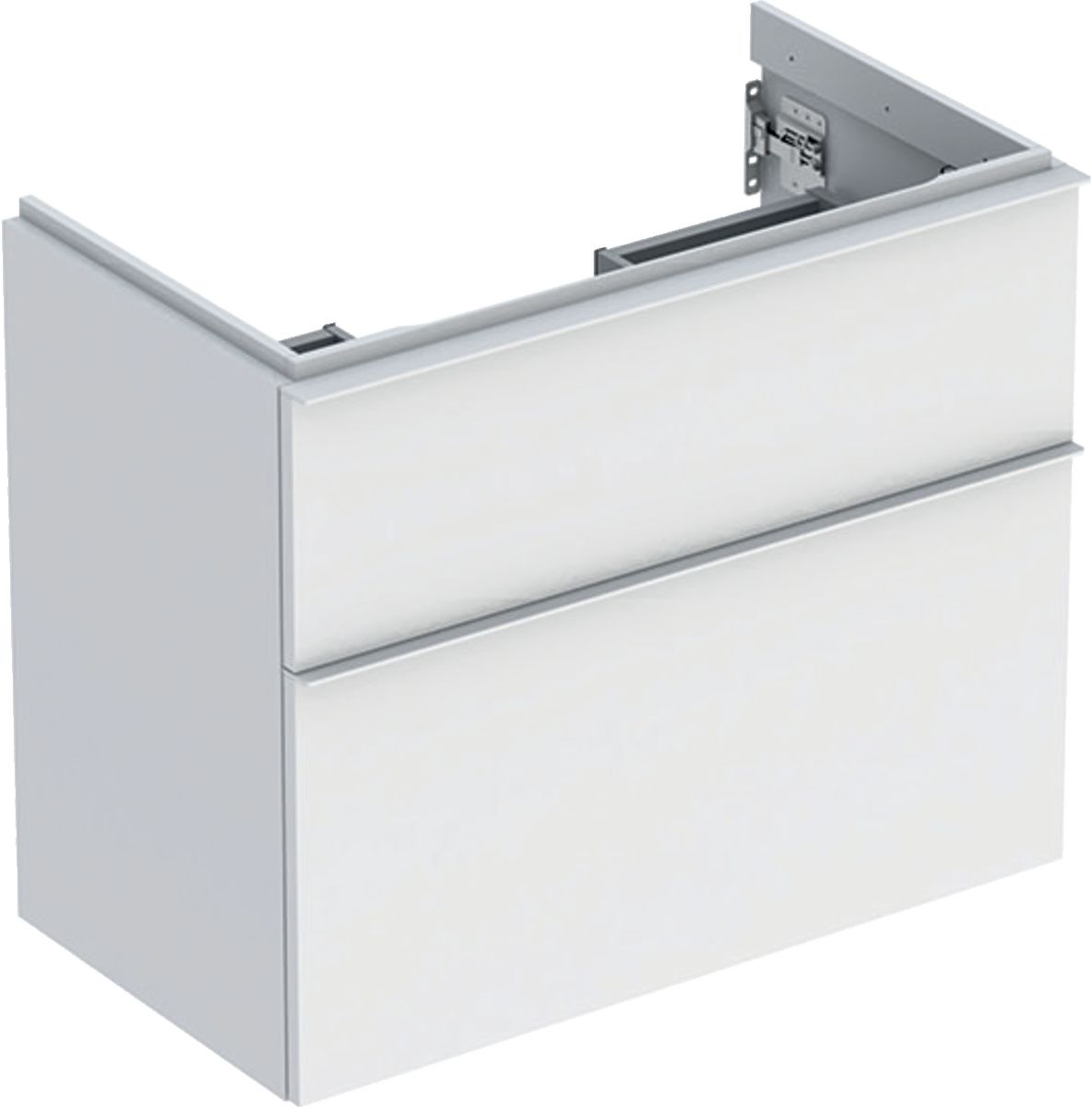 Geberit iCon szafka 74 cm podumywalkowa wisząca biały mat 502.308.01.3