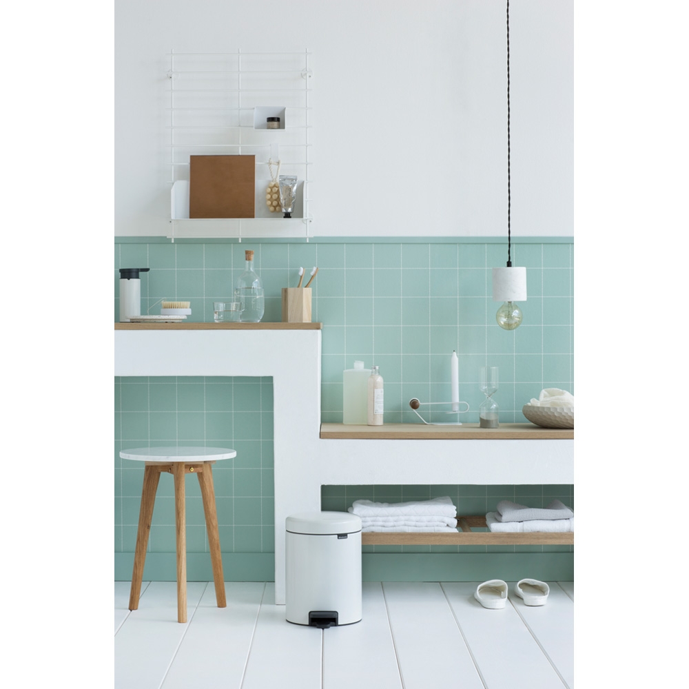 Brabantia NewIcon kosz na śmieci 5 l pedałowy biały 112065 - Wysyłka w 24h
