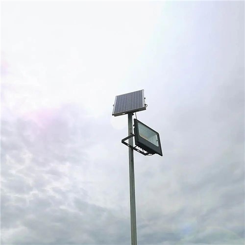 V-TAC lampa solarna wisząca 1x12 W czarny 8573
