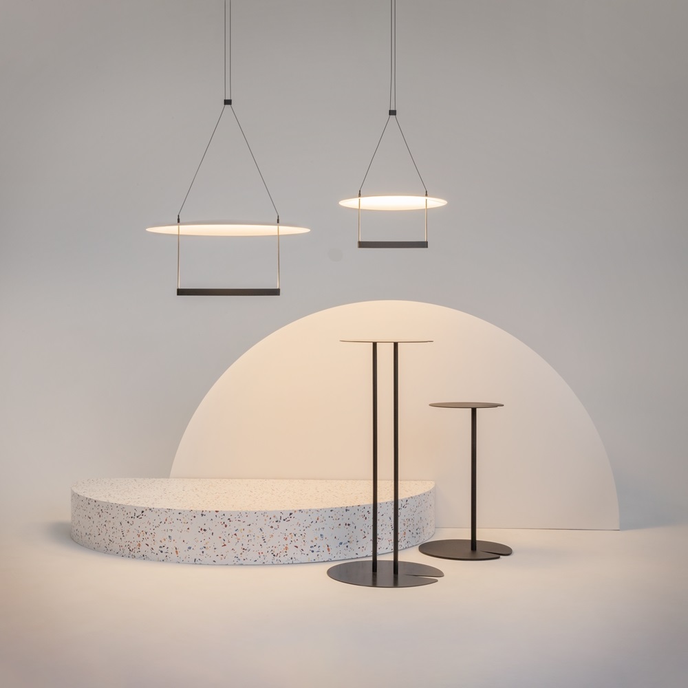 Maytoni Ambience lampa wisząca 1x23 W biała-czarna MOD280PL-L23B3K