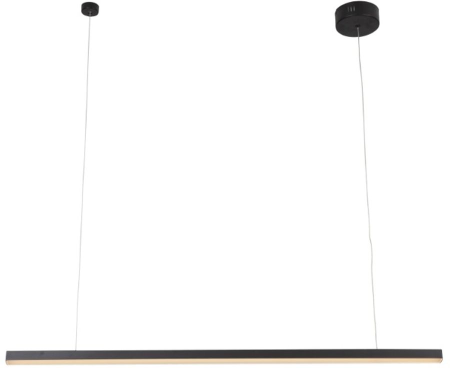 MaxLight Trio lampa wisząca 1x12W czarna P0310D