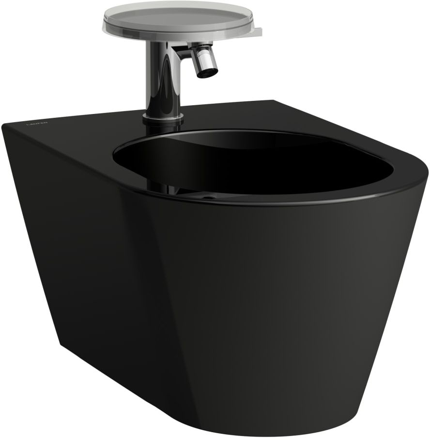 Laufen Kartell bidet wiszący czarny połysk H8303310203021