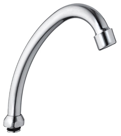 Aqualine wylewka 13,5 cm uniwersalna chrom 15J130