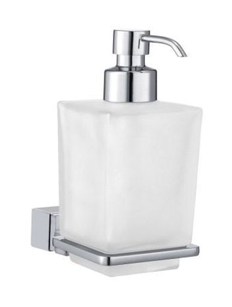Frescor Alano dozownik do mydła 250 ml ścienny chrom/szkło mat 24.10.00