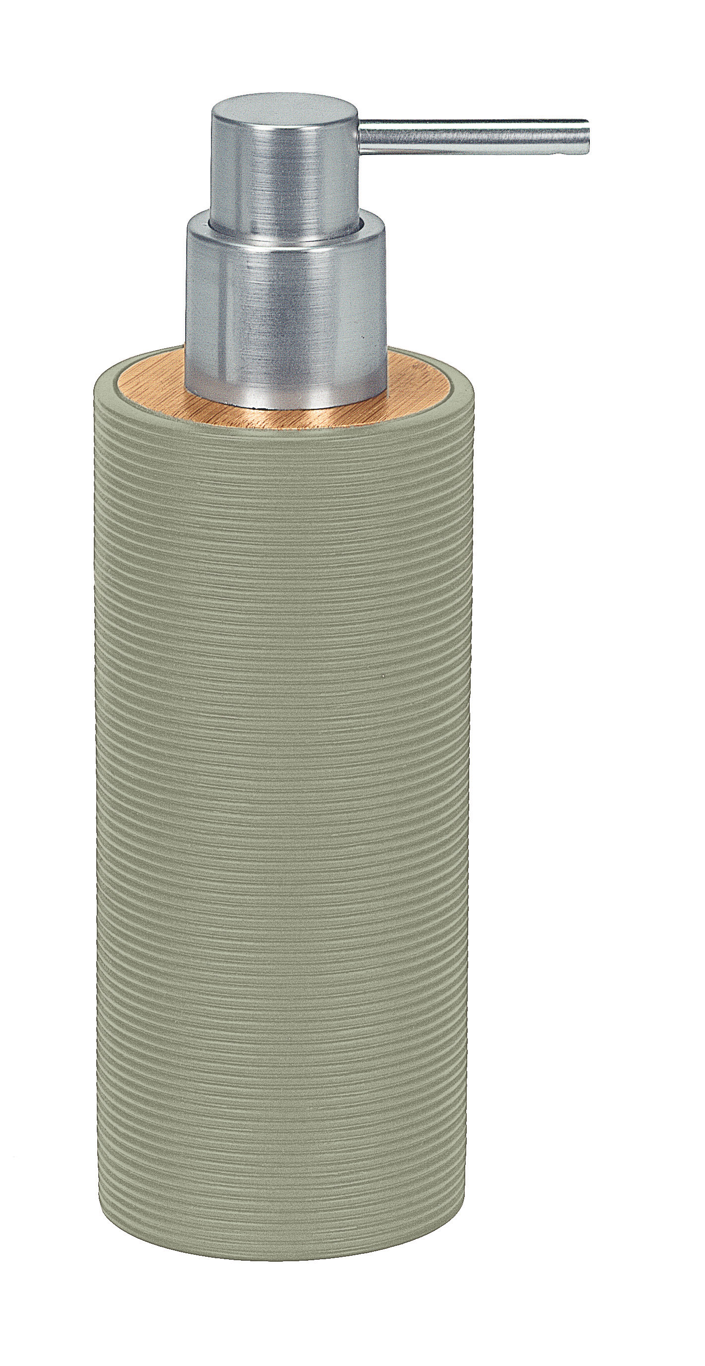Kleine Wolke Kyoto dozownik do mydła 300 ml stojący zielony/drewno 5079652854 - Wysyłka w 24h