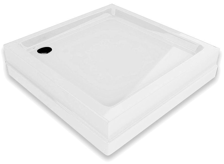 Ravak Angela Basic Kompakt brodzik 90x90 cm kwadratowy biały GPX2240136
