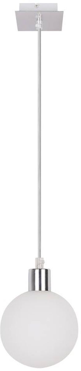 Candellux Oden lampa wisząca 1x40W chrom/biała 31-03232 - Wysyłka w 24h