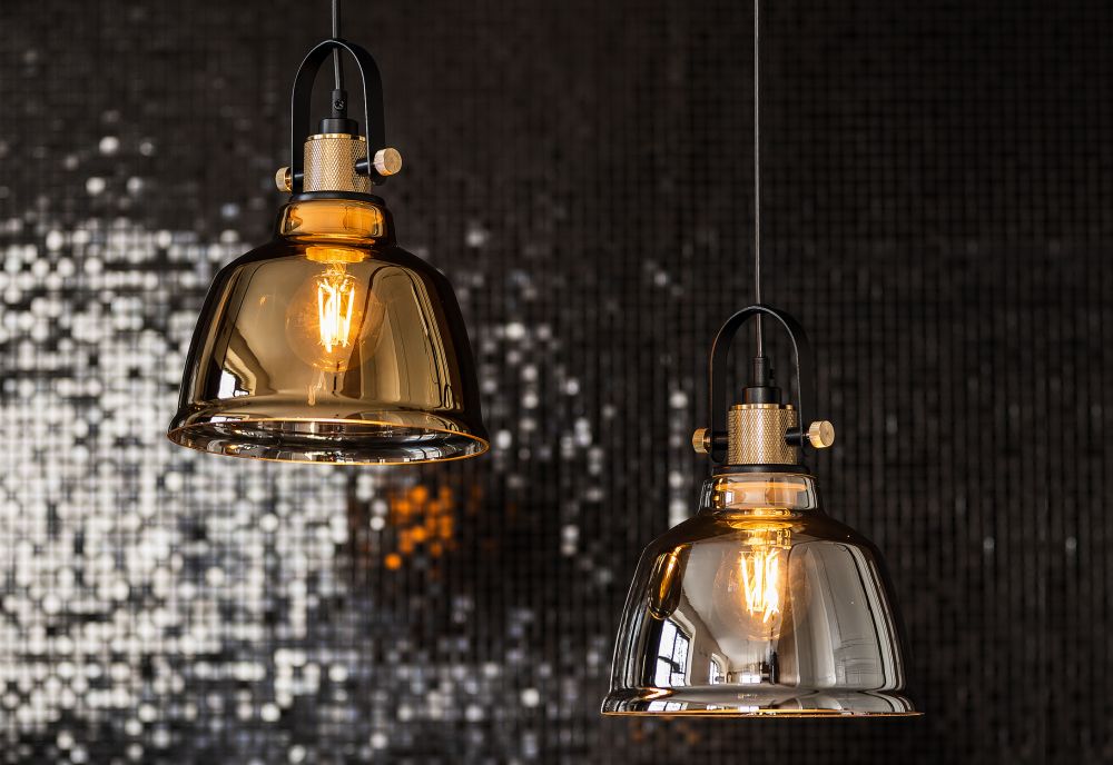 Nowodvorski Lighting Amalfi lampa wisząca 1x25W złoty/czarny 9153