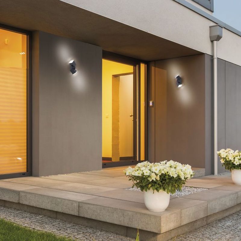 Paul Neuhaus Ryan kinkiet zewnętrzny 2x5W LED antrayct 9772-13