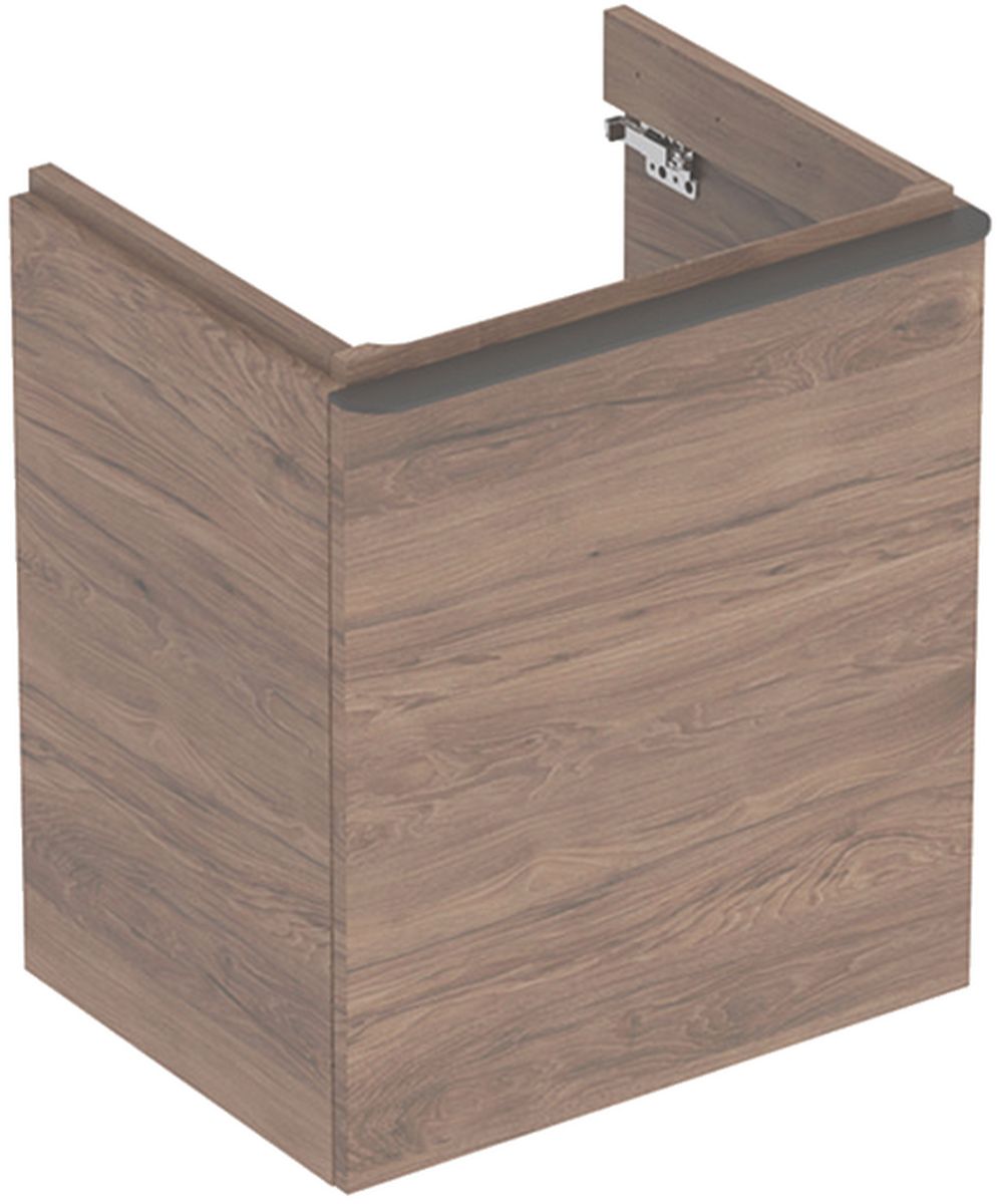 Geberit Smyle Square szafka 53,6 cm podumywalkowa wisząca orzech hickory 500.366.JR.1