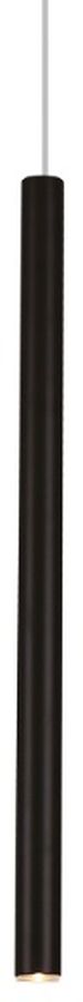 MaxLight Organic Black lampa wisząca 1x1W czarna P0203