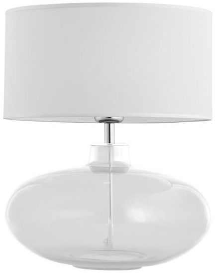 Argon Sekwana lampa stołowa 1x15W biały/przezroczysty 3051