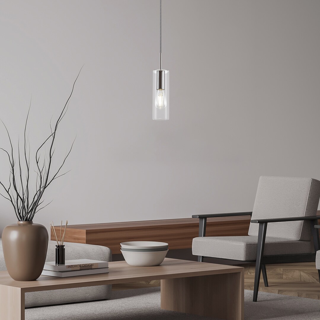 Rabalux Esta lampa wisząca 1x40W chrom 72048