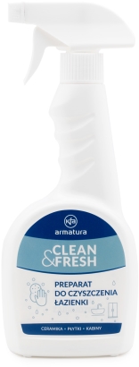 KFA Armatura Clean&Fresh płyn do czyszczenia łazienki 500 ml (0,5 l) 999-210-90