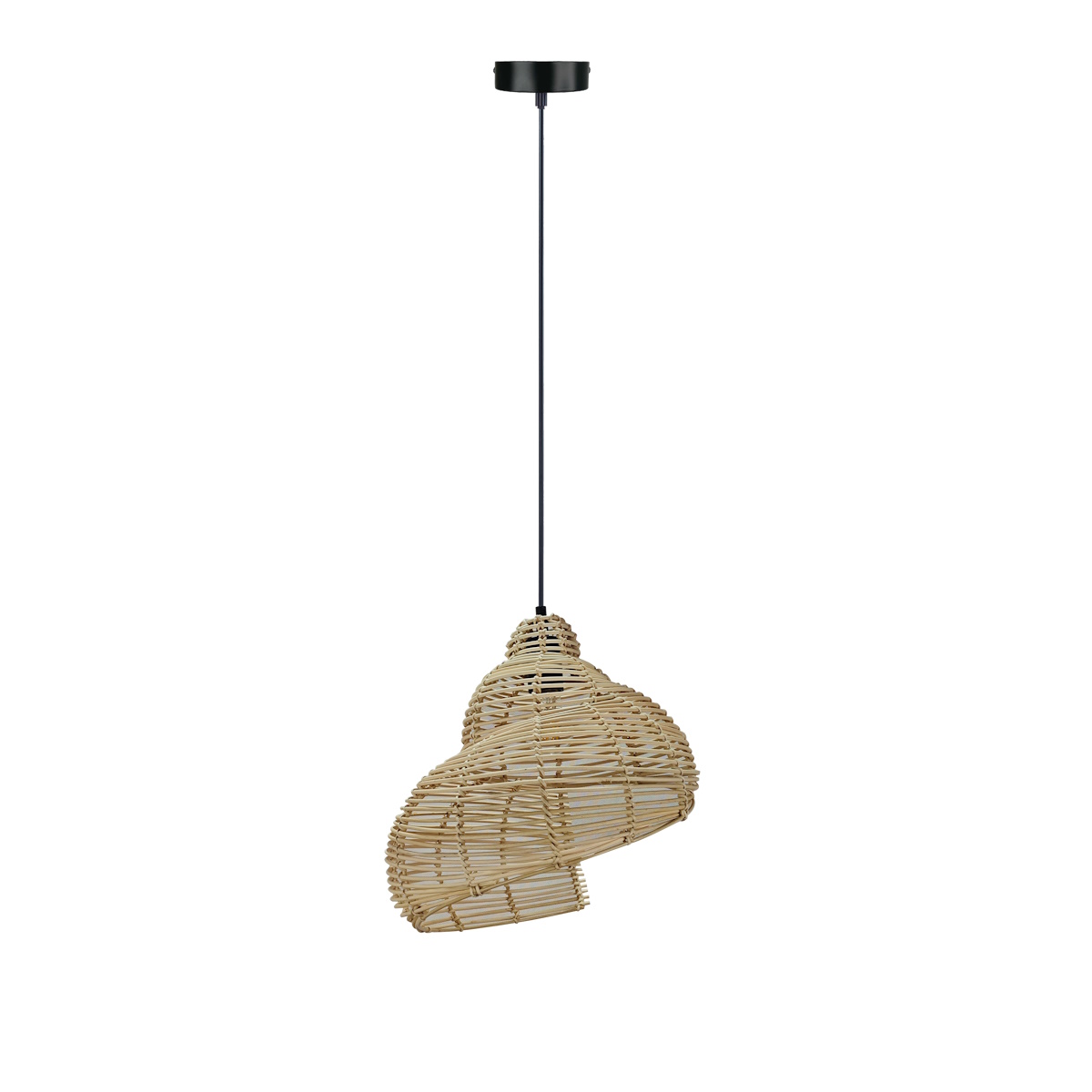 Light Prestige Shella lampa wisząca 1x15 W ratan LP-1806/1P 40cm