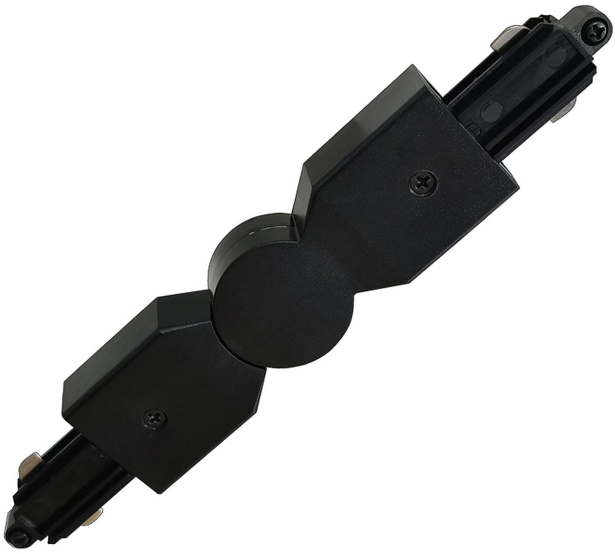Italux Marvi Track Connector element łączący szyny czarny TRL-H1C-CONN-ANG-BL