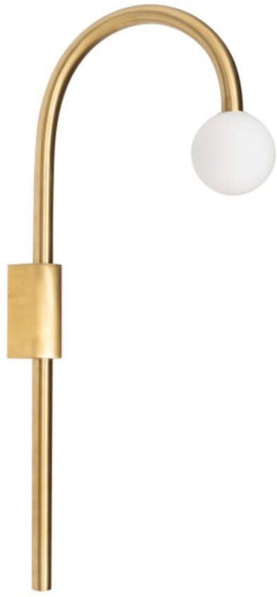 MaxLight Enigma kinkiet 1x2 W złoto szczotkowane W0338