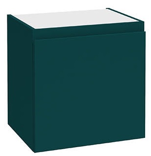 Defra Como szafka 50 cm wisząca zielony mat 123-B-05007 - Wysyłka w 24h