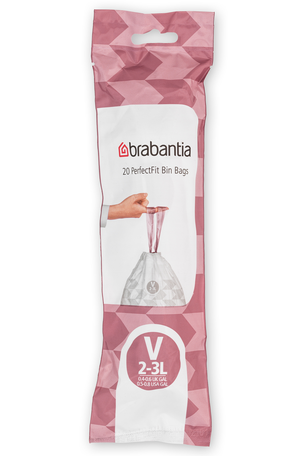 Brabantia PerfectFit worki na śmieci 3 l (20 szt) biały 116582 - Wysyłka w 24h
