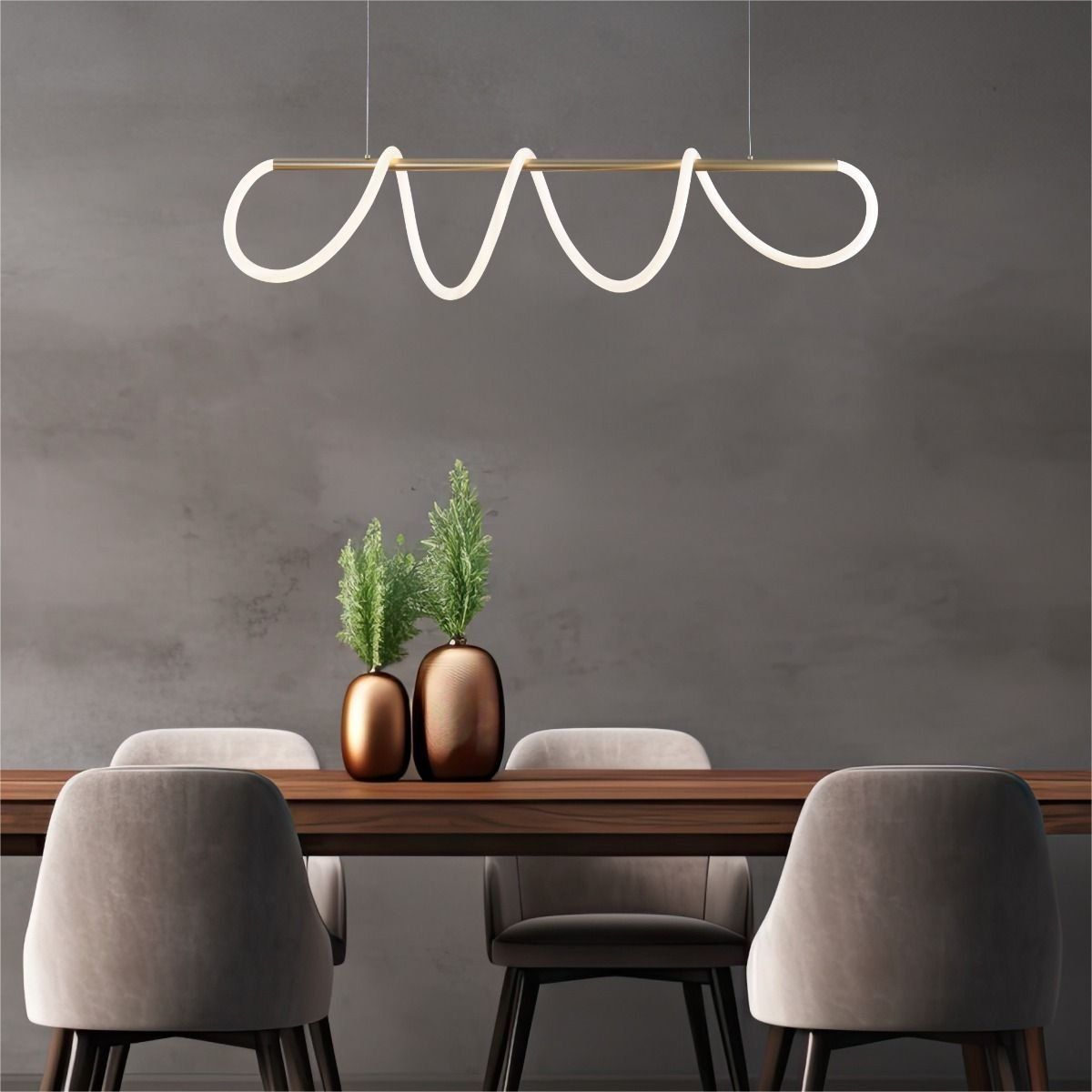Zuma Line Balbo lampa wisząca 1x45 W LED złoty 20006PM-GD