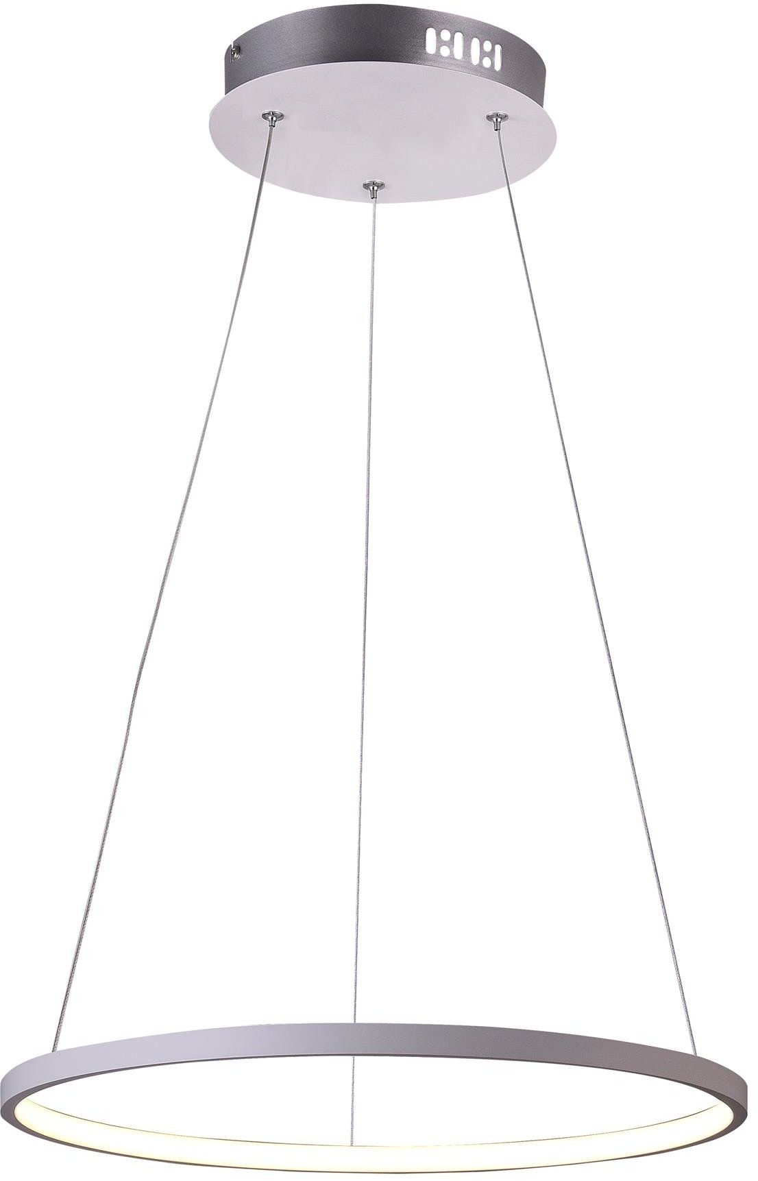 Candellux Lune lampa wisząca 1x18W LED biała 31-64639