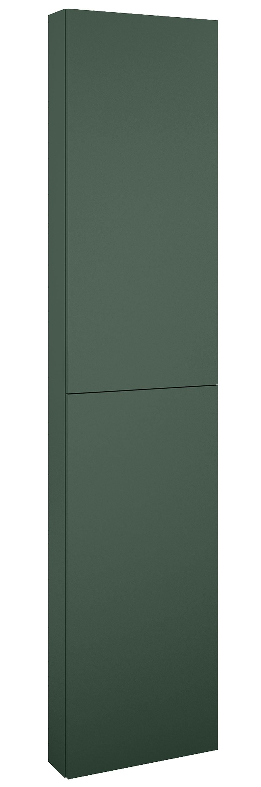 Roca Extra szafka 40x12,6x180 cm boczna wisząca zielony mat A857911534