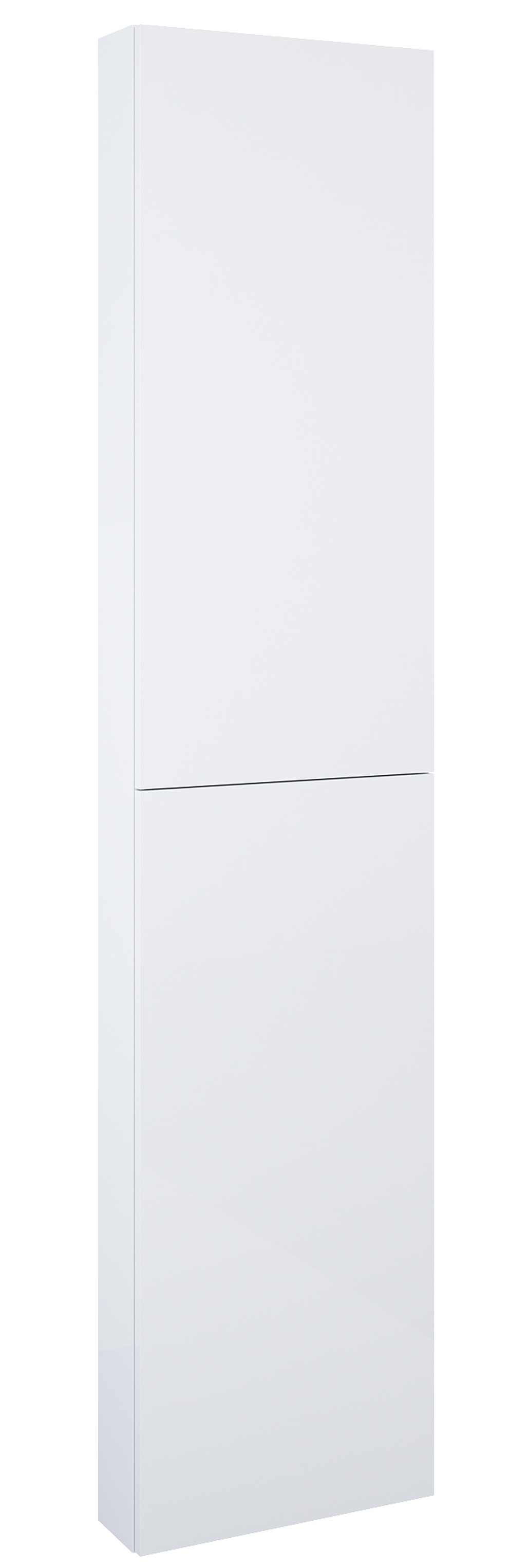 Roca Extra szafka 40x12,6x180 cm boczna wisząca biały mat A857911529