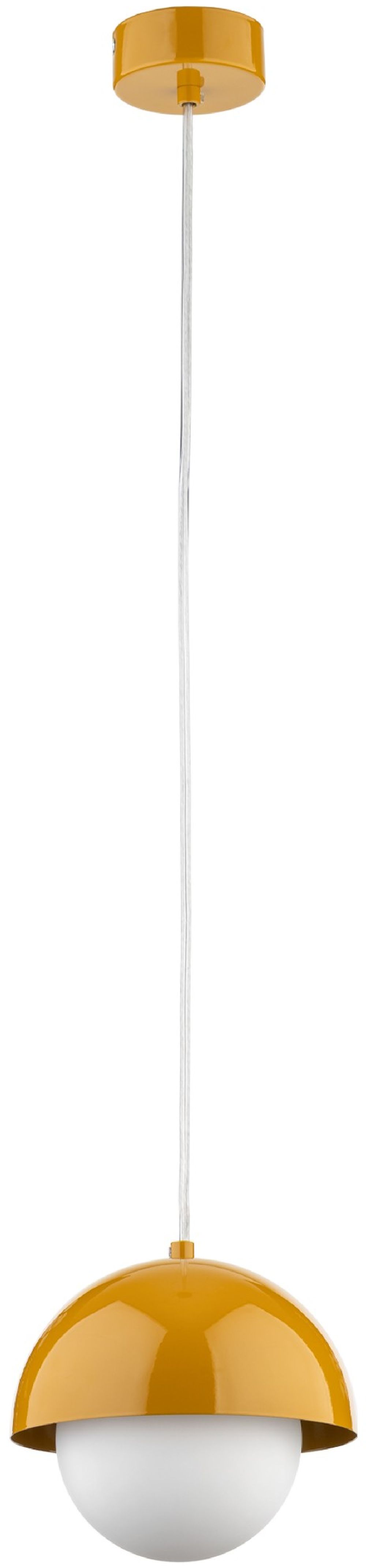TK Lighting Bono lampa wisząca 1x8 W żółta 10265