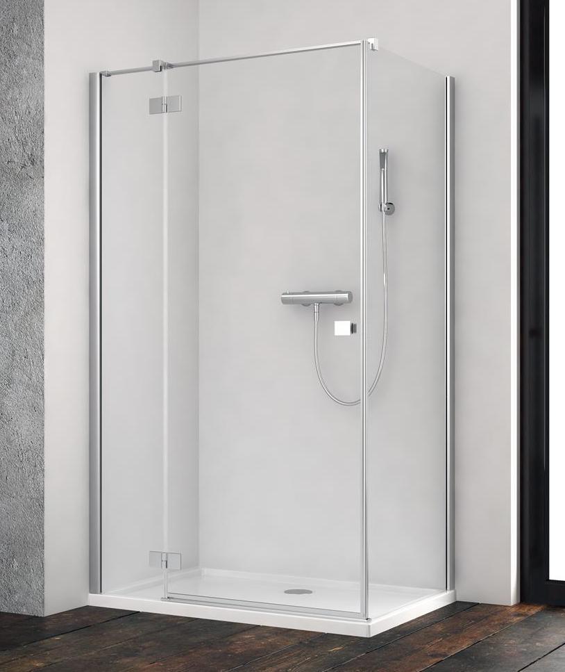 Radaway Essenza New KDJ drzwi prysznicowe 110 cm lewe chrom/szkło przezroczyste 385041-01-01L - Wysyłka w 24h