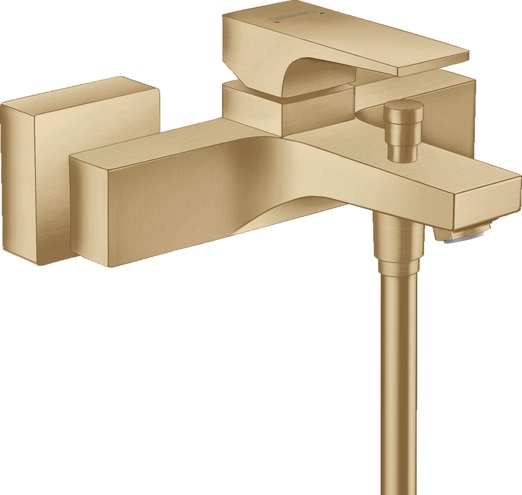 Hansgrohe Metropol bateria wannowo-prysznicowa ścienna brąz szczotkowany 32540140