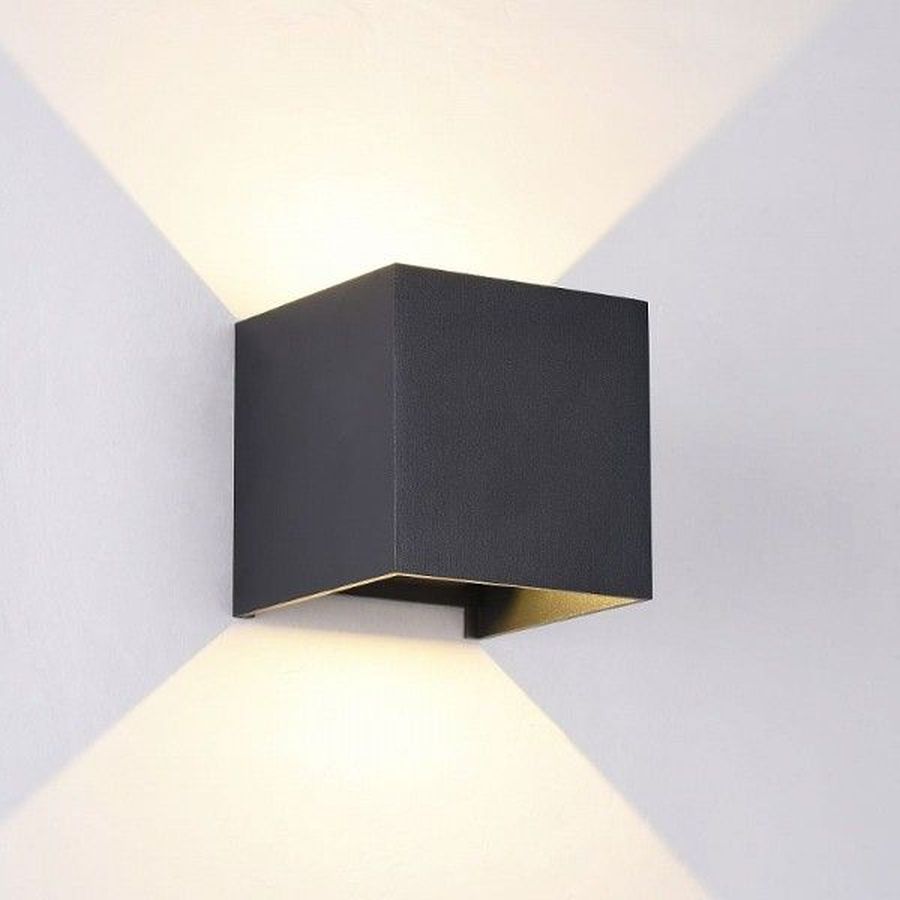 Maytoni Fulton kinkiet 2x6W czarny O572WL-L6B