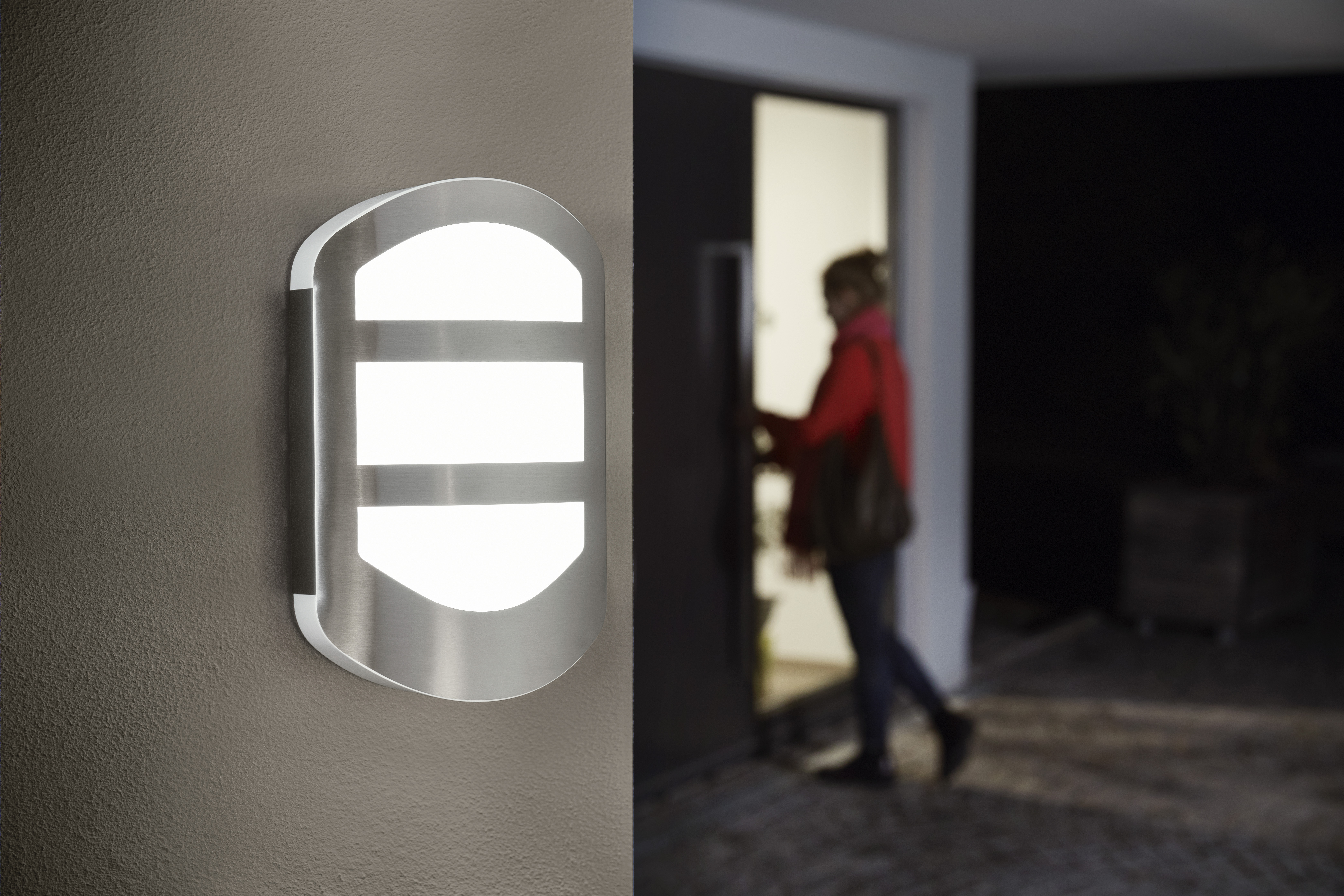 Ledvance Endura Style Plate kinkiet zewnętrzny 1x12,5W LED stal nierdzewna