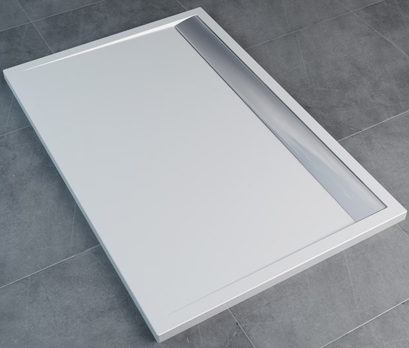 SanSwiss ILA brodzik 140x90 cm prostokątny chrom/biały WIA901405004 - Wysyłka w 24h