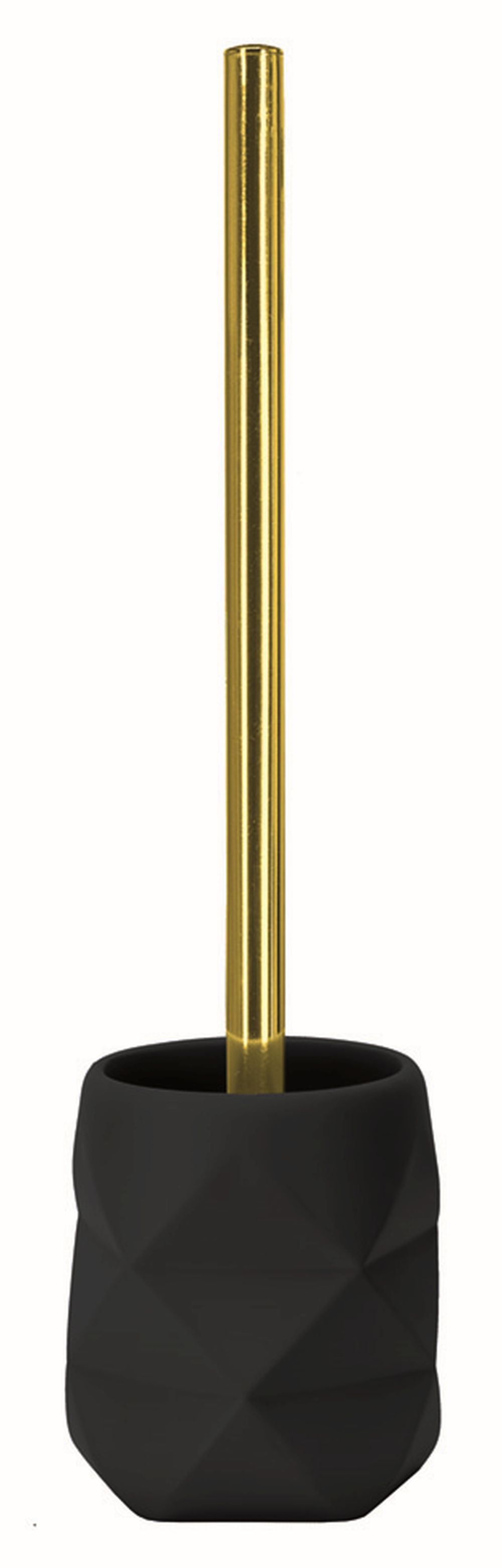 Kleine Wolke Golden Crackle szczotka toaletowa stojąca czarna/złota 8431926856 - Wysyłka w 24h