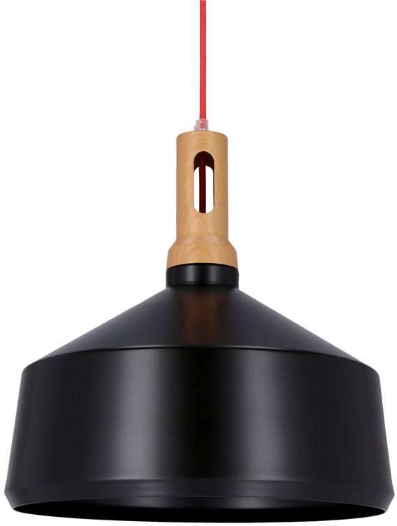 Candellux Robinson lampa wisząca 1x60W czarna 31-10438