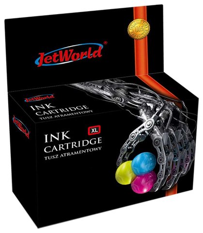 Zgodny tusz JetWorld Trójkolorowy Lexmark 15 zamiennik 18C2110E, 26