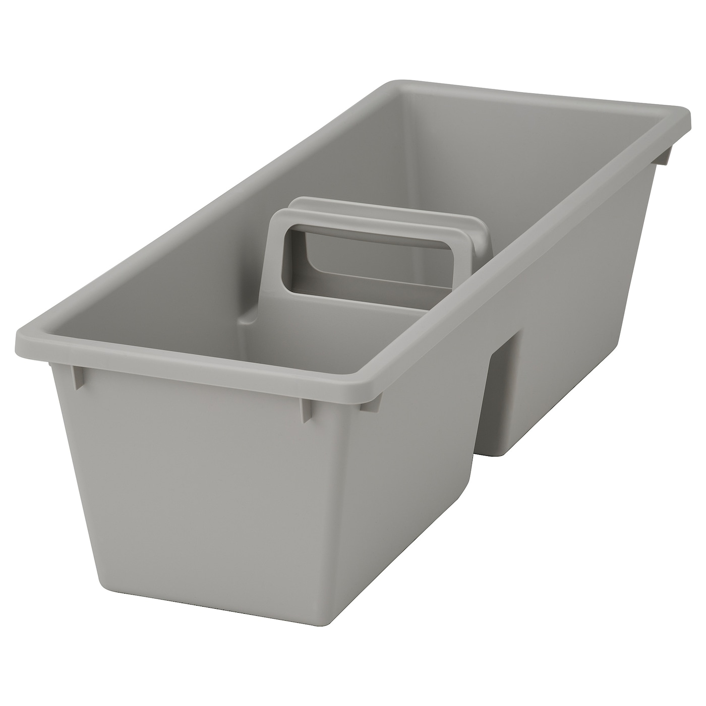 IKEA FÅNGGRÖDA wkład z przegrodami, jasnoszary, 48x18x14 cm