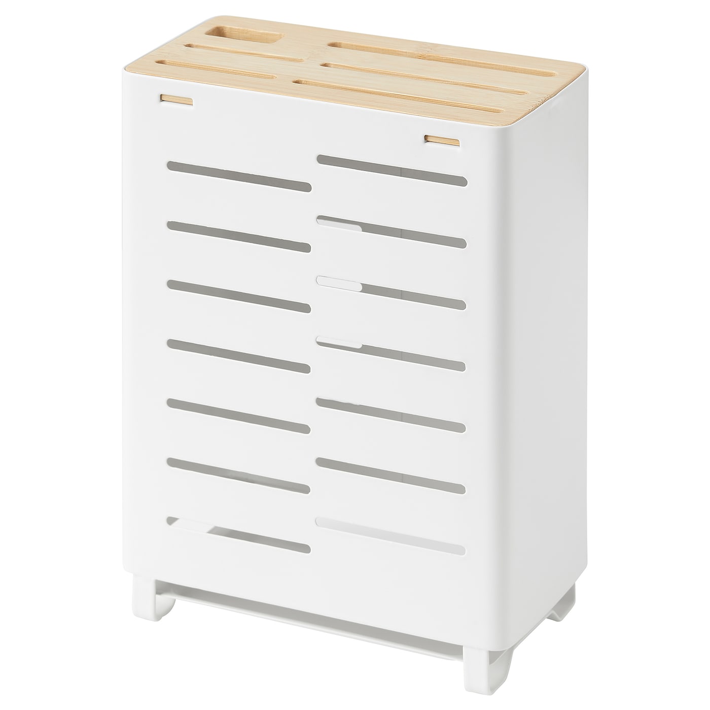 IKEA AVSTEG uchwyt na nóż, bambus/biały, 23 cm