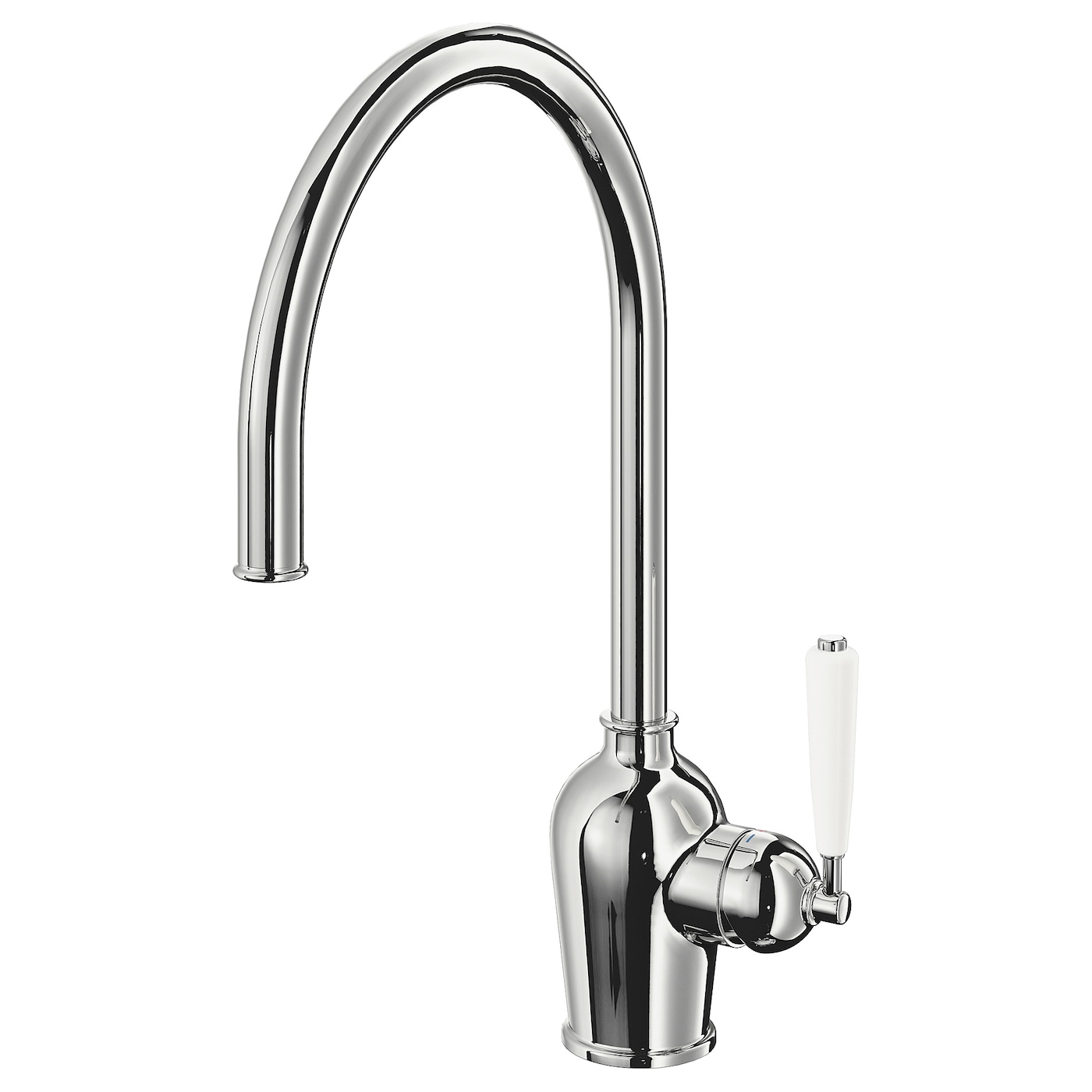 IKEA INSJÖN bateria kuchenna, chrom, Wysokość: 40 cm