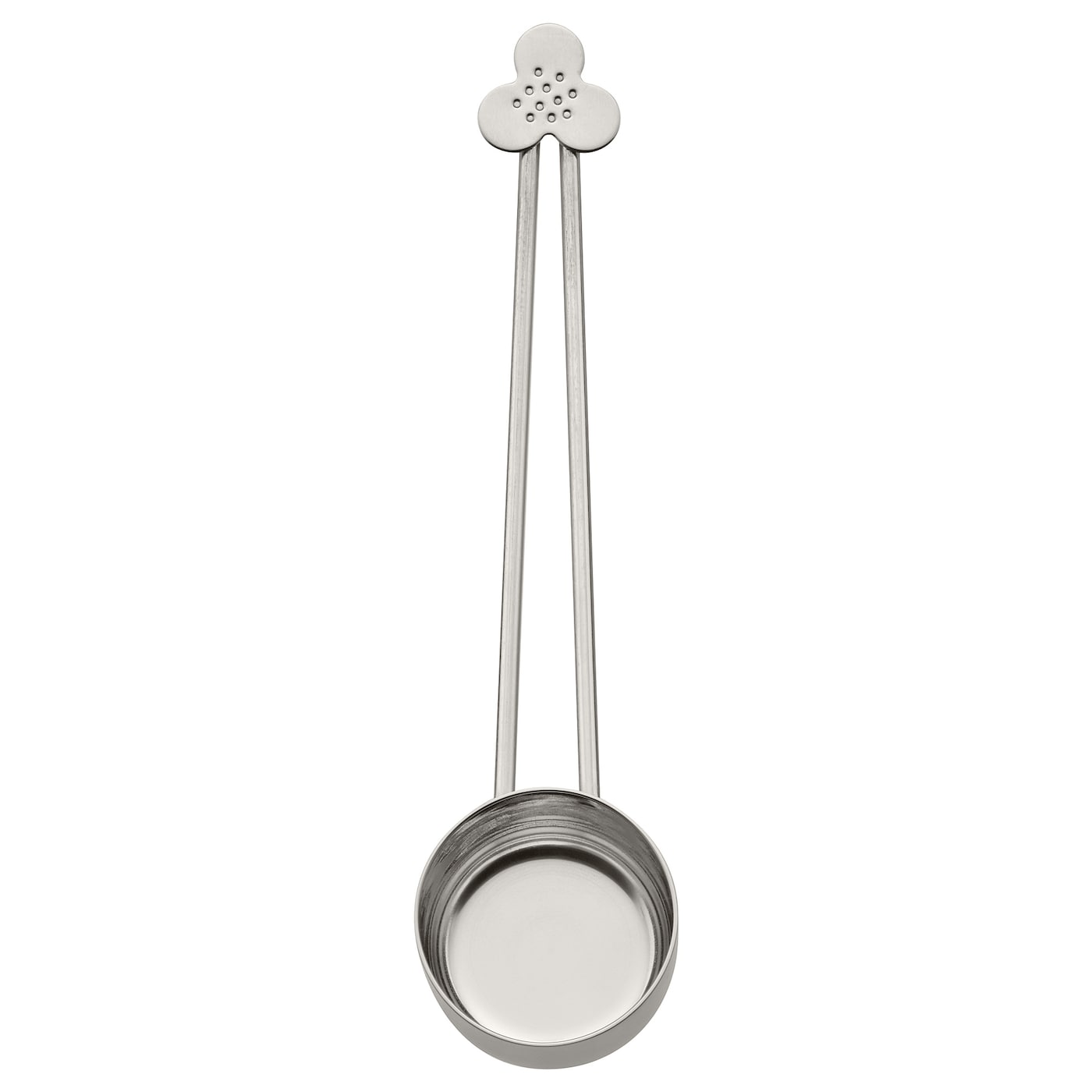 IKEA ÄNGSBLÅVINGE miarka do kawy, stal nierdz, Długość: 15 cm
