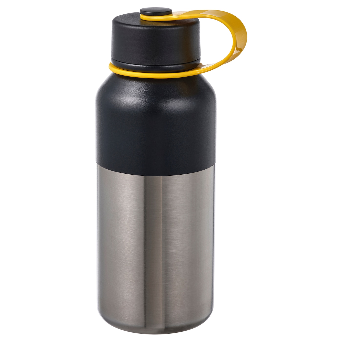 IKEA HETLEVRAD termos, stal nierdz/czarny, 0.5 l