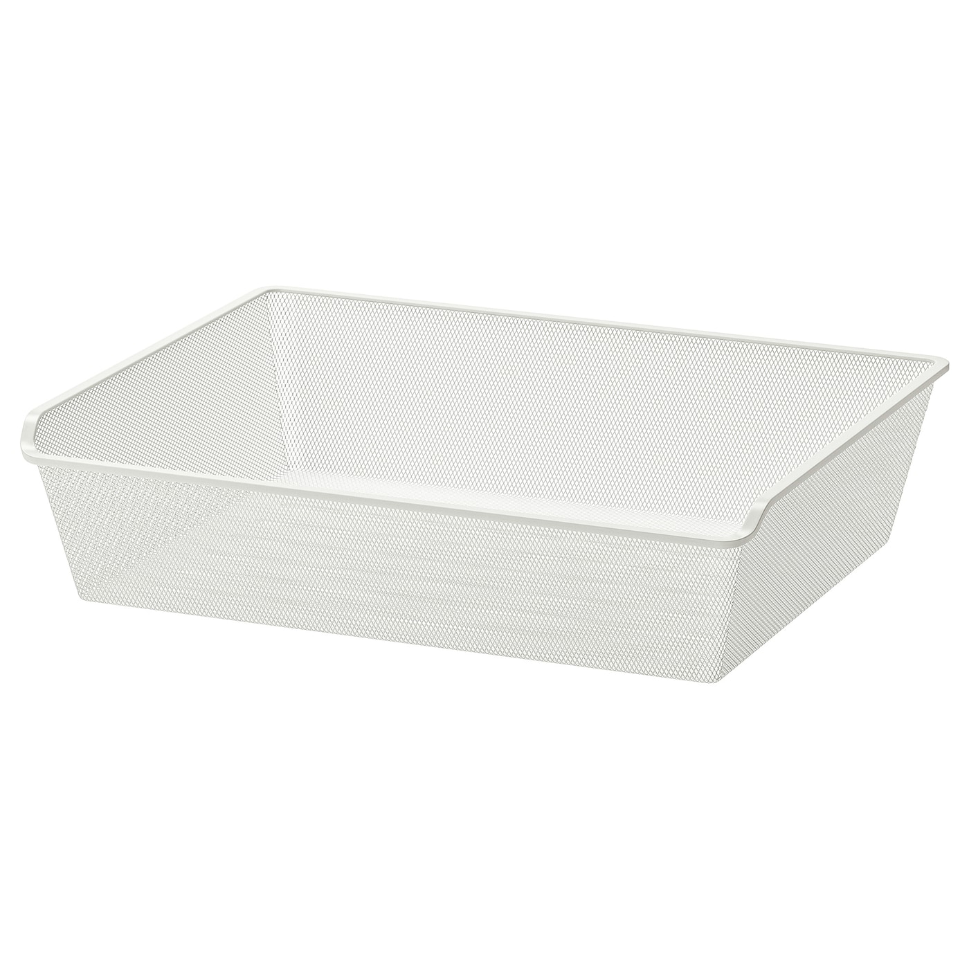 IKEA KOMPLEMENT kosz druciany, biały, 75x58 cm