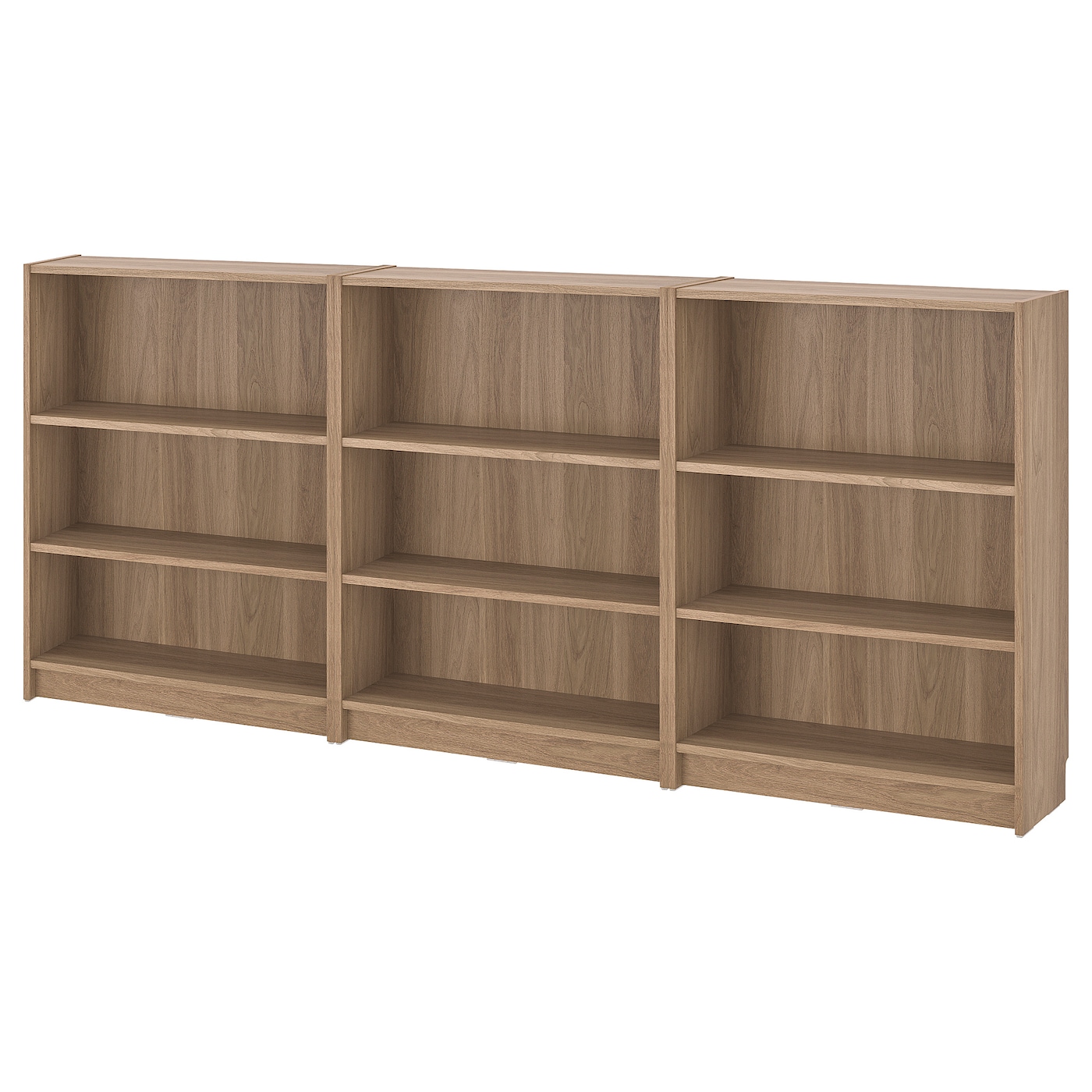 IKEA BILLY kombinacja regałowa, imit. dębu, 240x28x106 cm