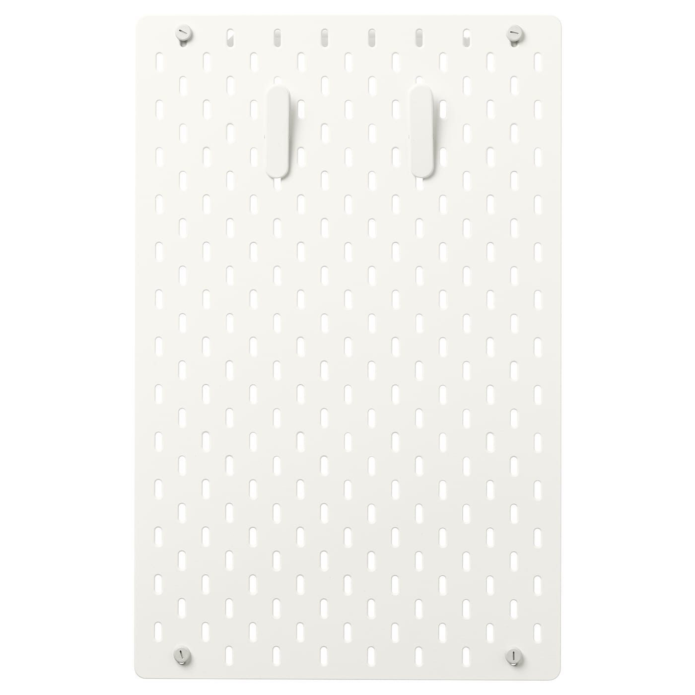 IKEA SKÅDIS tablica perforowana kombinacja, biały, 36x56 cm
